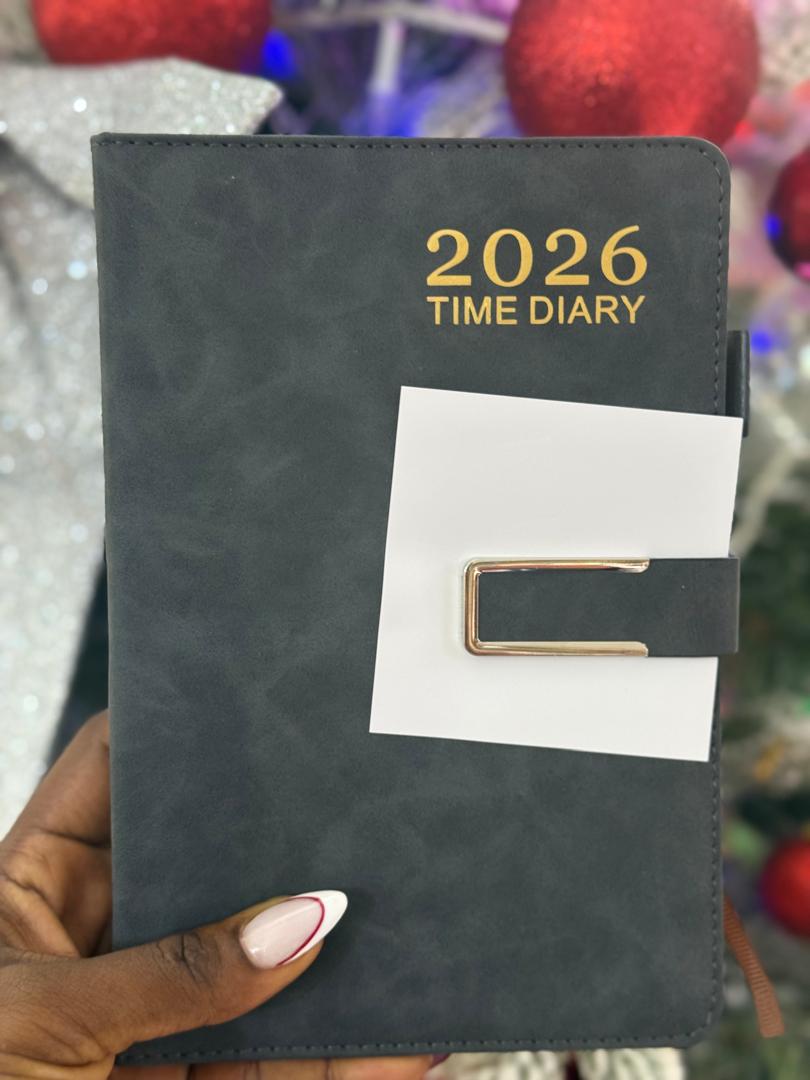 2026 Executive Time Diary – Plan, Organize & Achieve